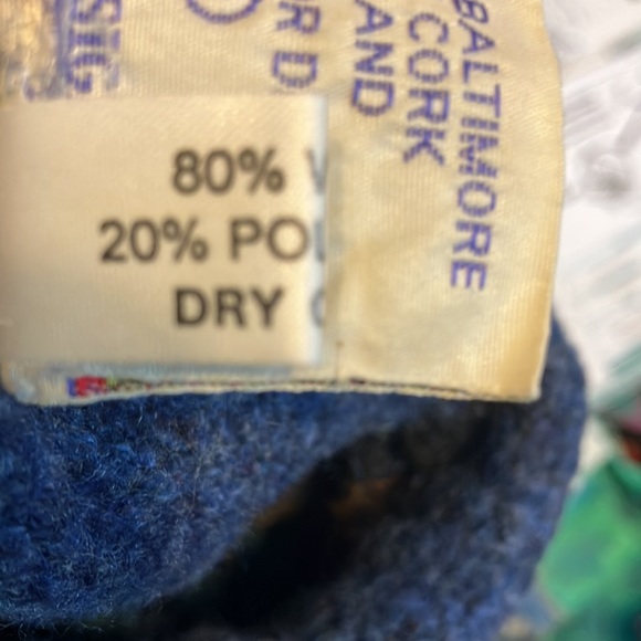 Vintage Bebhinn Marten soft mixed wool Ireland cardigan St. Patrick’s Day - Picture 9 of 12